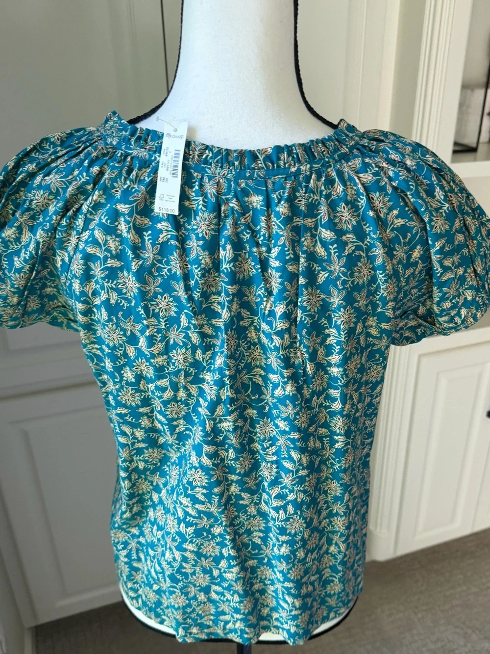 Madewell soft teal